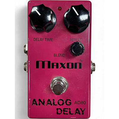 Used Maxon AD80 Analog Delay Effect Pedal