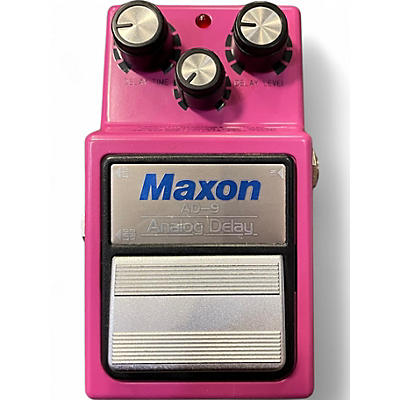 Used Maxon AD9 Analog Delay Analogman Mod Effect Pedal