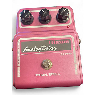 Used Maxon AD999 Vintage Series Analog Delay Effect Pedal