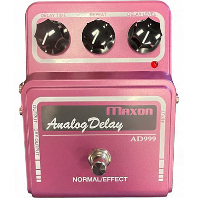 Used Maxon AD999 Vintage Series Analog Delay Effect Pedal