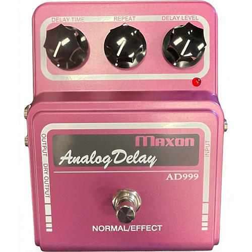 Used Maxon AD999 Vintage Series Analog Delay Effect Pedal