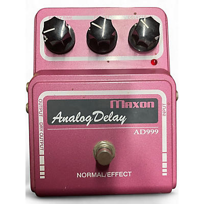 Used Maxon AD999 Vintage Series Analog Delay Effect Pedal