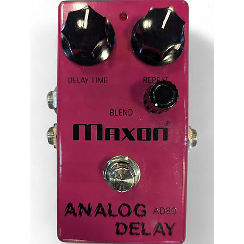 Maxon Used Maxon ANALOG DELAY AD80 Effect Pedal