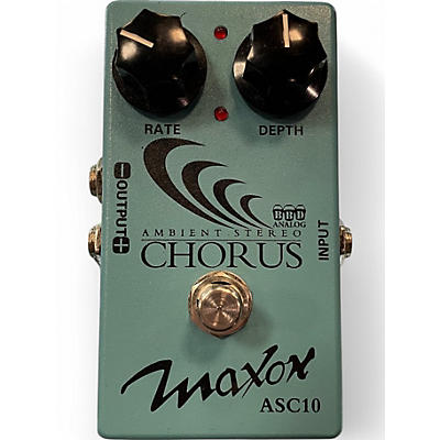 Used Maxon ASC10 Ambient Stereo Chorus Effect Pedal