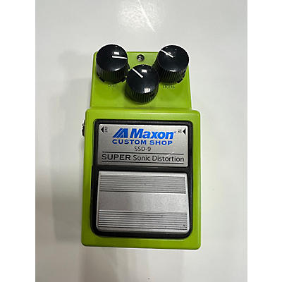 Maxon Used Maxon Custom Shop SSD-9 SUPER Sonic Distortion Effect Pedal