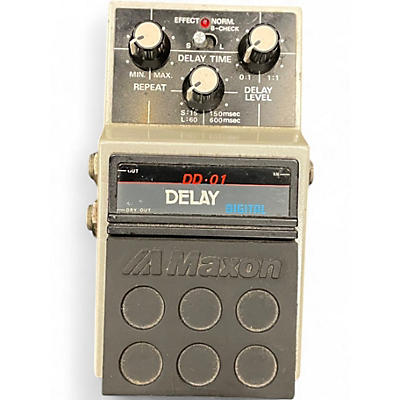 Used Maxon DD-01 Effect Pedal