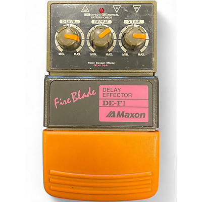 Used Maxon DE-F1 Effect Pedal
