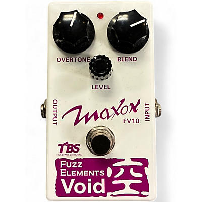 Used Maxon Fuzz Elements Void Effect Pedal