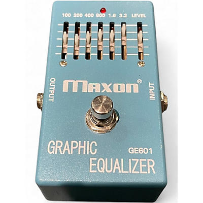 Used Maxon GE601 GRAPHIC EQUALIZER Pedal