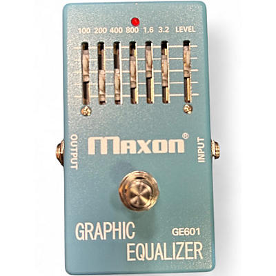 Used Maxon GE601 Graphic Equalizer  Pedal