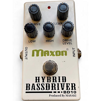 Used Maxon HYBRID BASSDRIVE Effect Pedal