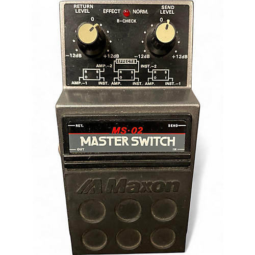 Used Maxon MS02 MASTERWITCH Pedal