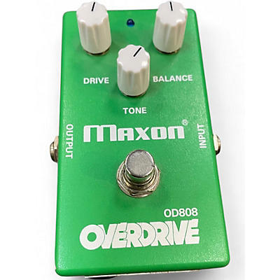 Used Maxon OD808 Overdrive 40th Anniversary Effect Pedal