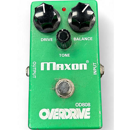 Used Maxon OD808 Overdrive Effect Pedal