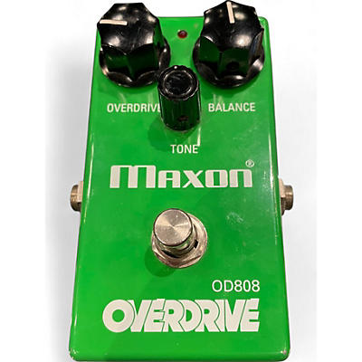 Used Maxon OD808 Overdrive Effect Pedal