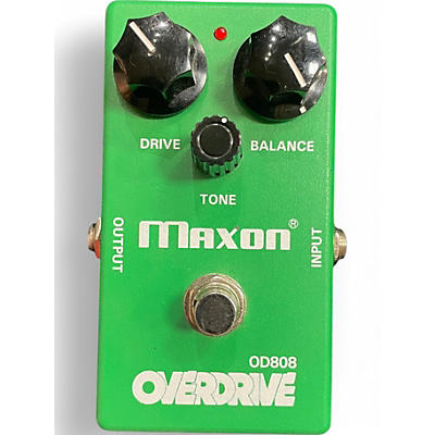 Used Maxon OD808 Overdrive Effect Pedal