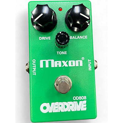 Used Maxon OD808 Overdrive Effect Pedal