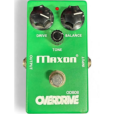 Used Maxon OD808 Overdrive Effect Pedal