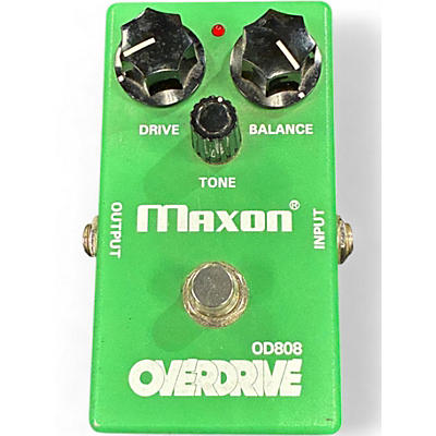 Used Maxon OD808 Overdrive Effect Pedal