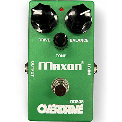 Used Maxon OD808 Overdrive Effect Pedal