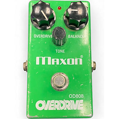 Used Maxon OD808 Overdrive Effect Pedal