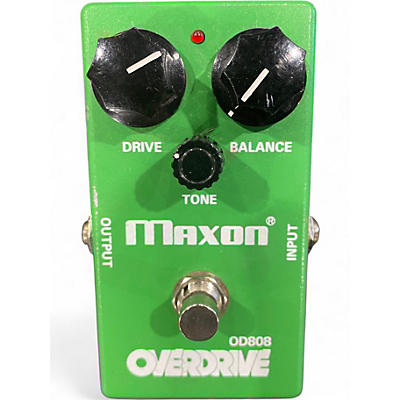 Used Maxon OD808 Overdrive Effect Pedal
