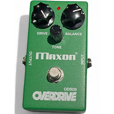 Used Maxon OD808 Overdrive Effect Pedal