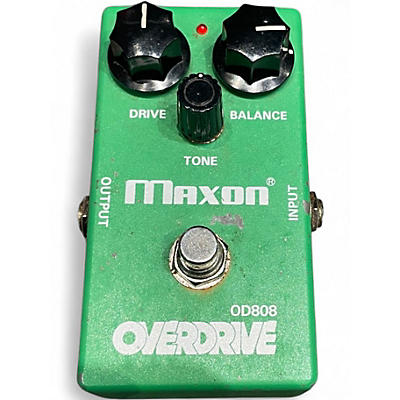 Used Maxon OD808 Overdrive Effect Pedal