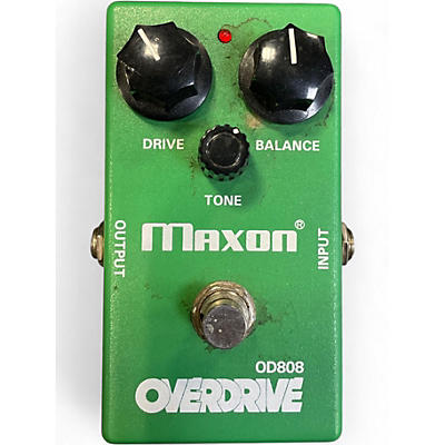 Used Maxon OD808 Overdrive Effect Pedal