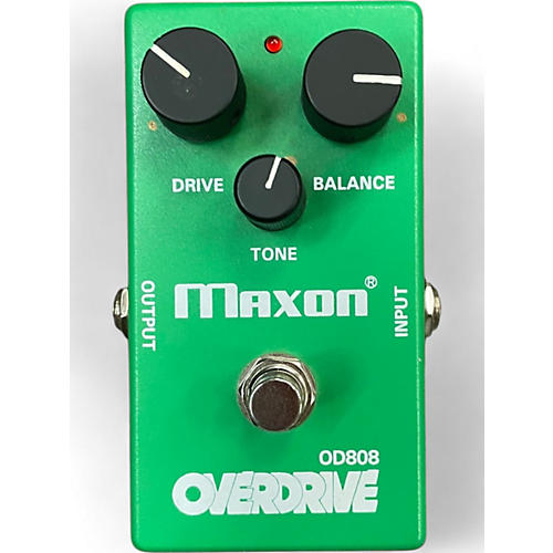 Used Maxon OD808 Overdrive Limited Edition 40th anniversary Effect Pedal