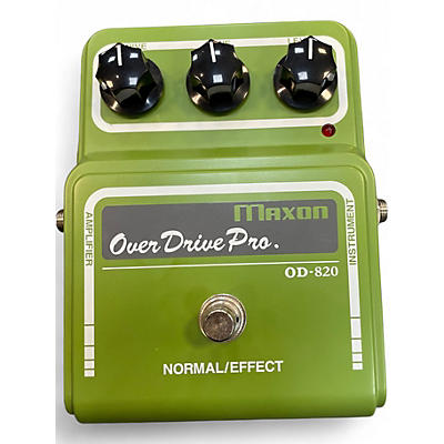 Used Maxon OD820 OVER DRIVE PRO Effect Pedal