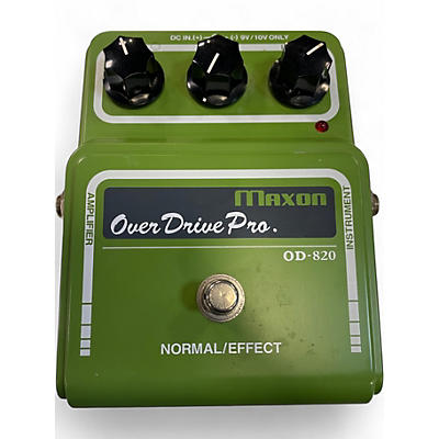 Used Maxon OD820 OVERDRIVE PRO Effect Pedal