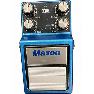 Used Maxon SM9PRO+ SUPER METAL Effect Pedal
