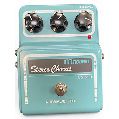 Used Maxon stereo chorus Effect Pedal