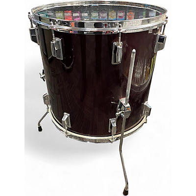 Used Maxwin 16X16 FLOOR TOM Black Drum