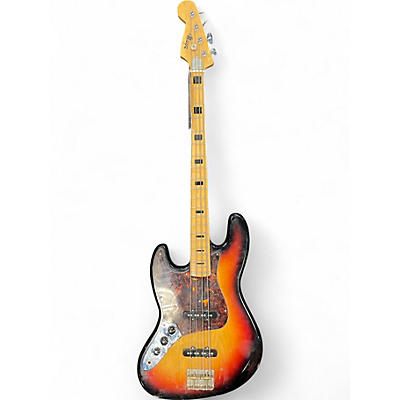 Used Maya J BASS 3 Color Sunburst Electric Bass Guitar