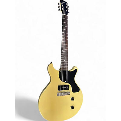 Used Mayes Bombshell TV Yellow Solid Body Electric Guitar