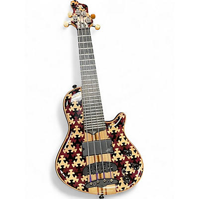 Used Mayones CALI 4  puzzle Electric Bass Guitar