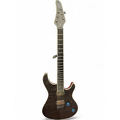 Used Mayones Regius 6 BLACK Solid Body Electric Guitar