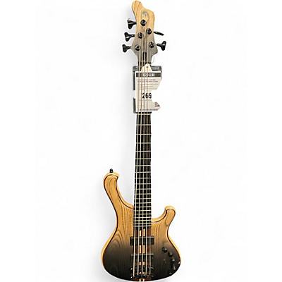 Used Mayones V Antique Burst Electric Bass Guitar