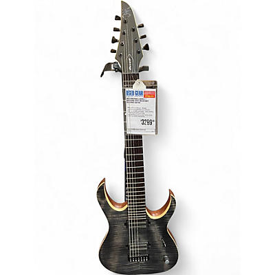Used Mayones duvell 7 baritone Gray Solid Body Electric Guitar