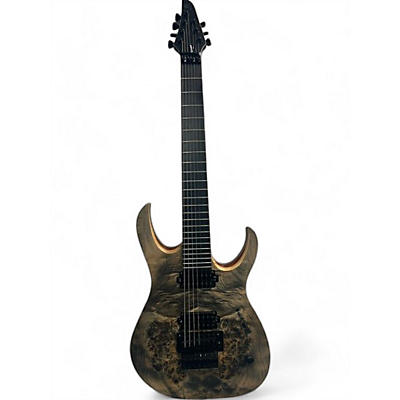 Used Mayones duvell Elite pro 7 Trans Black Solid Body Electric Guitar