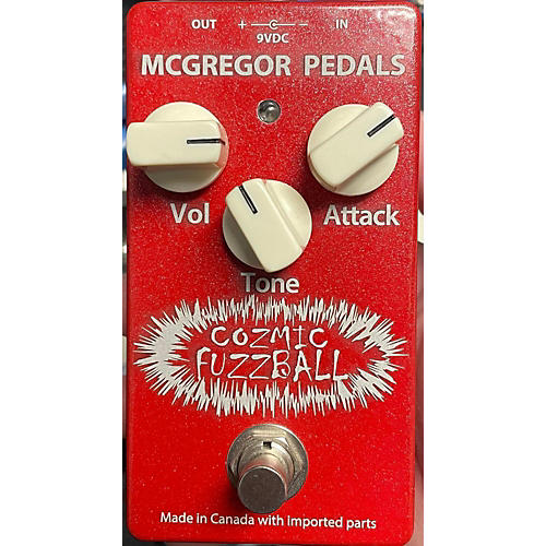 Mcgregor Pedals Used McGregor Pedals Cozmic Fuzzball Effect Pedal