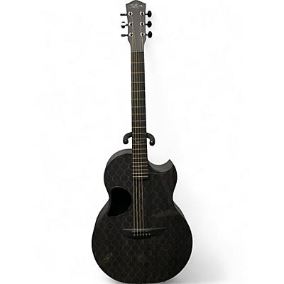 Used McPherson SABLE CARBON FIBER Black Acoustic Electric Guitar