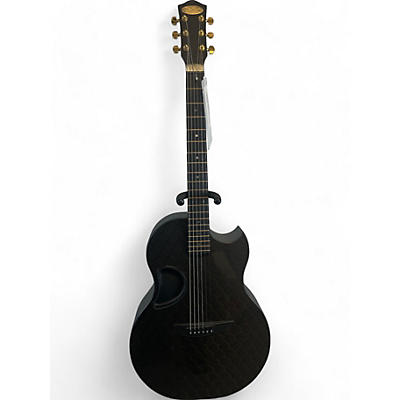 McPherson Used McPherson Sable Carbon Series Black and Gold Acoustic Electric Guitar