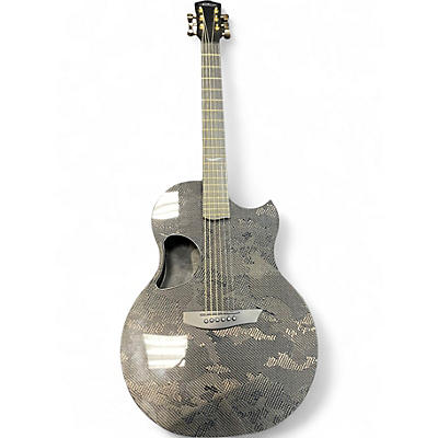 Used McPherson carbon Series Sable Camo Acoustic Guitar