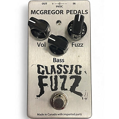 Used Mcgregor Pedals CLASSIC FUZZ Effect Pedal