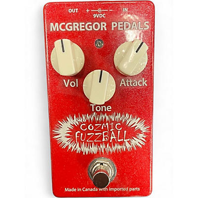 Used Mcgregor Pedals COZMIC FUZZBALL Effect Pedal