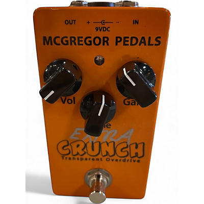 Used Mcgregor Pedals Extra Crunch Effect Pedal