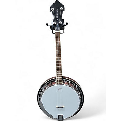 Used Mcneela Tenor Banjo 2 Tone Sunburst Banjo